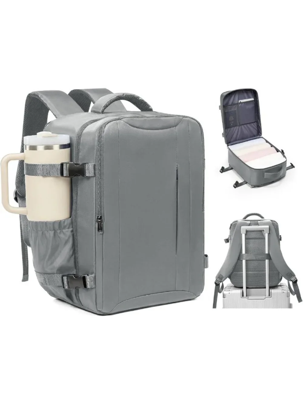 TSA Approved Travel Backpack, Underseat Carry-On Bag with 14